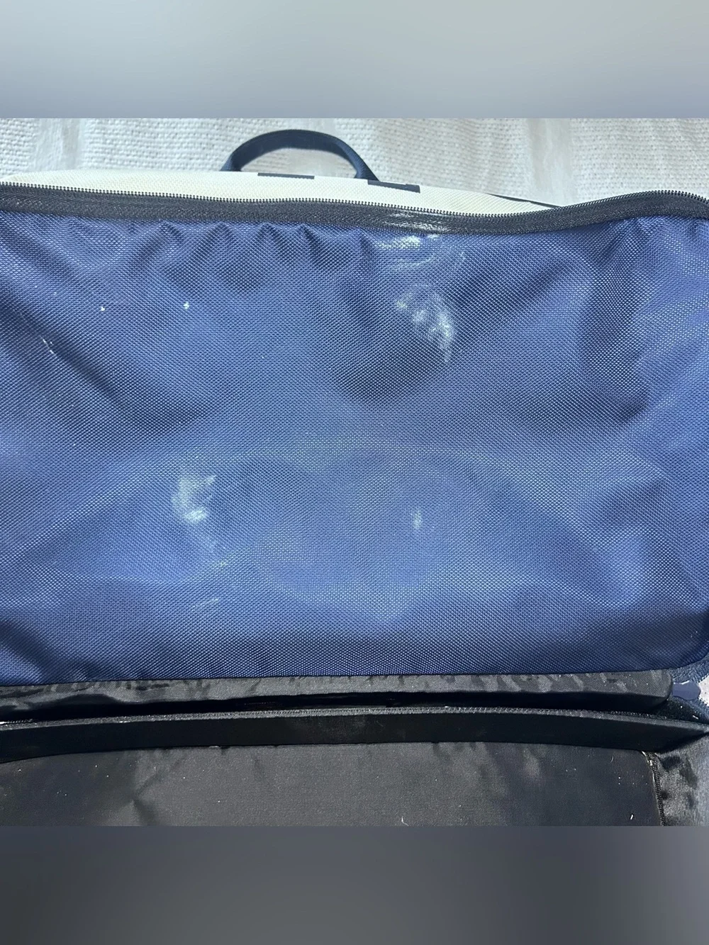 Kappa Sports Blue & White Vintage Duffle Bag